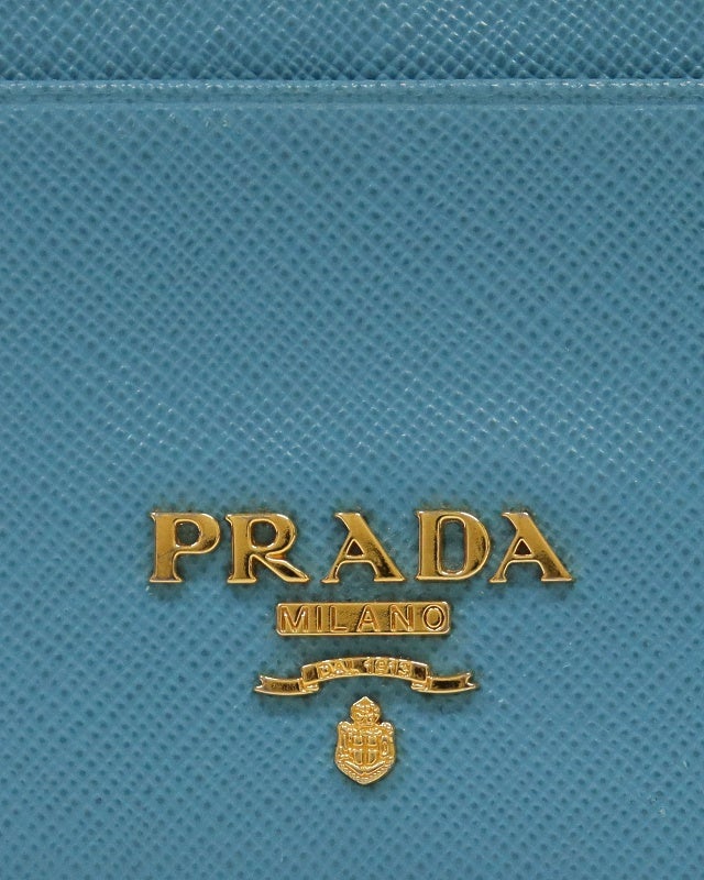 PRADA ロゴ金具サフィアーノカードケース | Hedy
