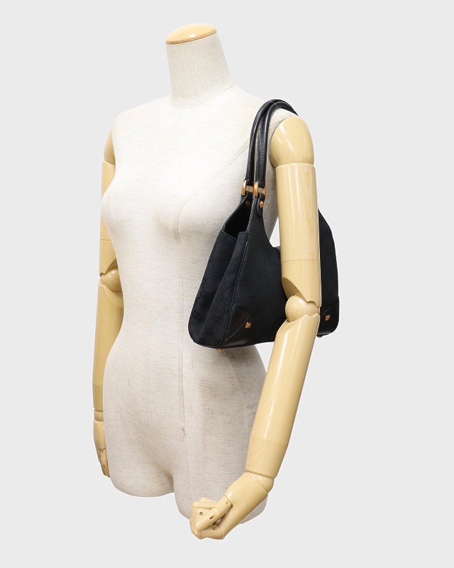 GUCCI ニュージャッキーGGキャンバスハンドバッグ | Hedy