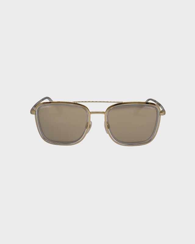 CHANEL ティアドロップミラーサングラス | Hedy