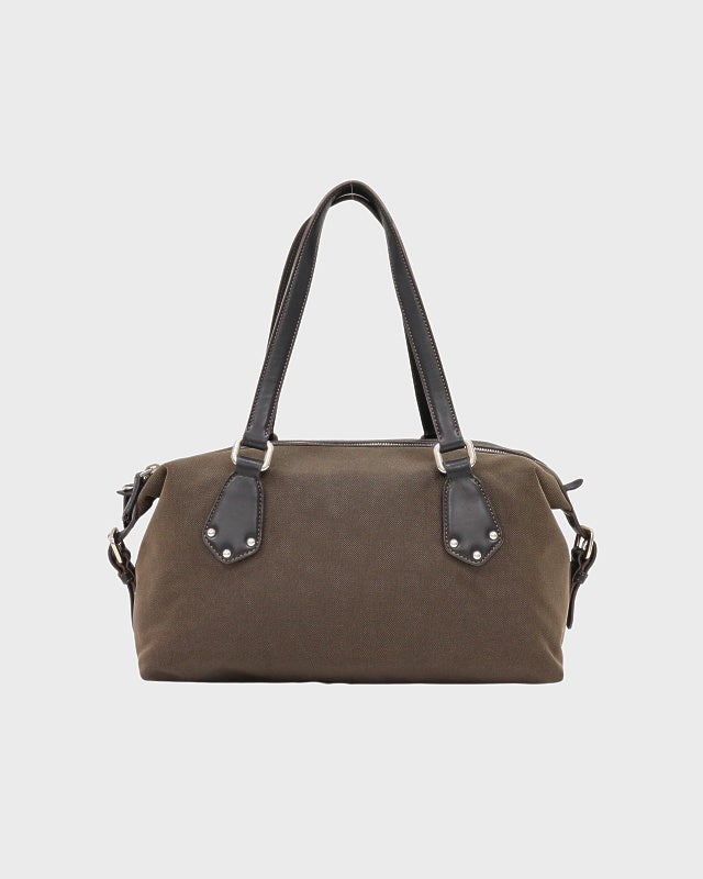 PRADA ロゴジャガードハンドバッグ | Hedy