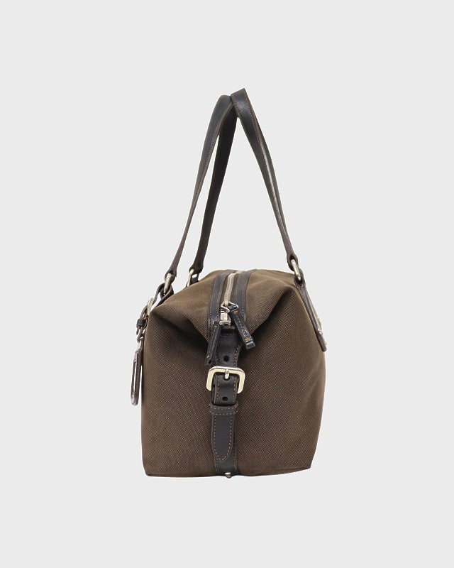 PRADA ロゴジャガードハンドバッグ | Hedy