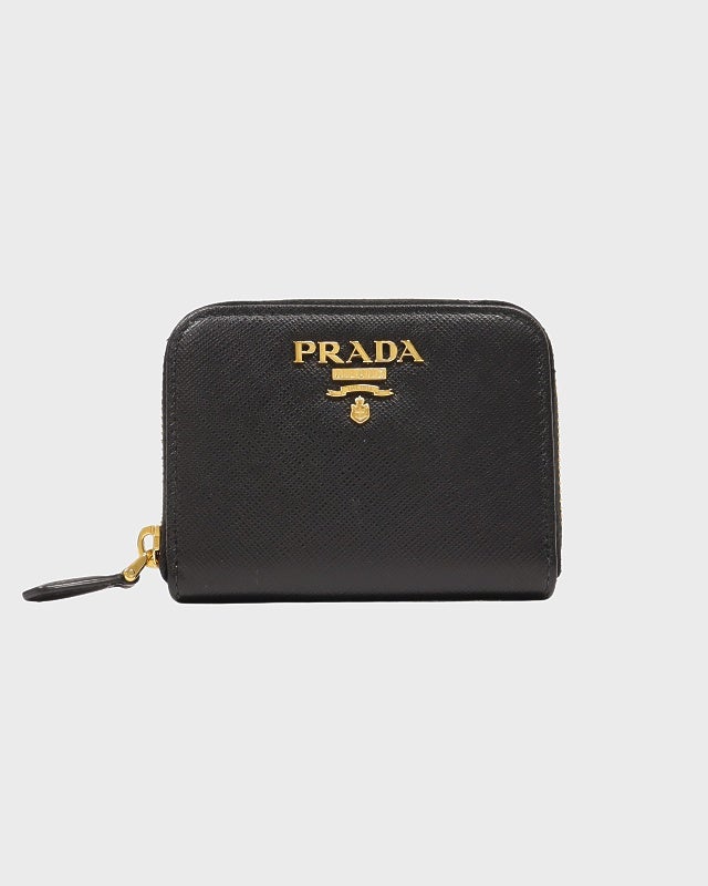 PRADA ロゴ金具サフィアーノコインケース | Hedy