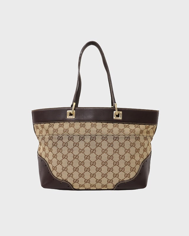 GUCCI グッチシマキャンバスレザートートバッグ | Hedy