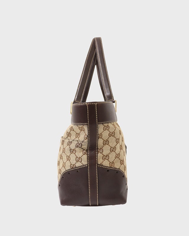 GUCCI グッチシマキャンバスレザートートバッグ | Hedy