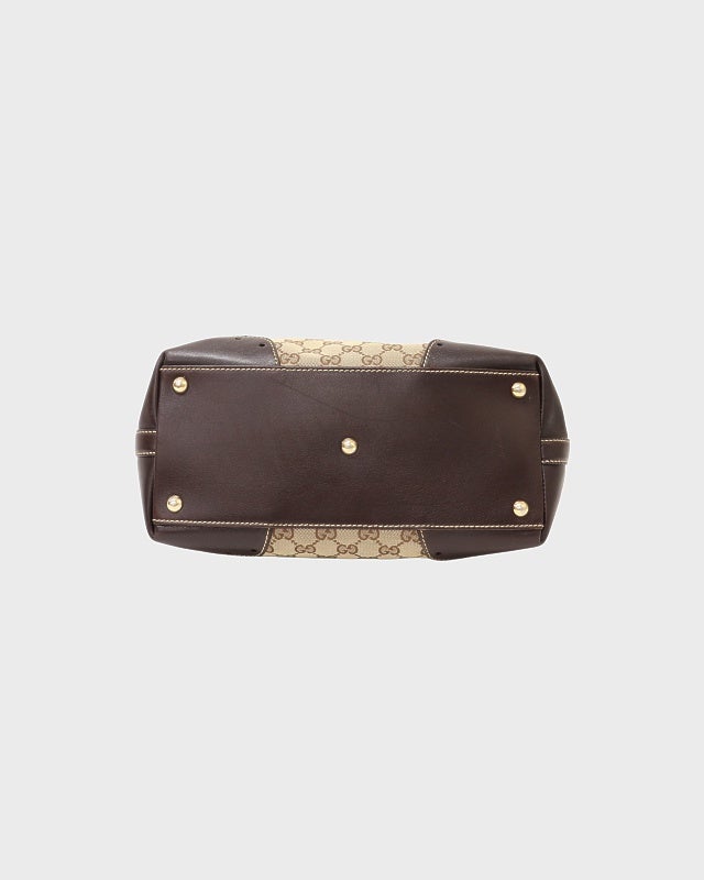 GUCCI グッチシマキャンバスレザートートバッグ | Hedy