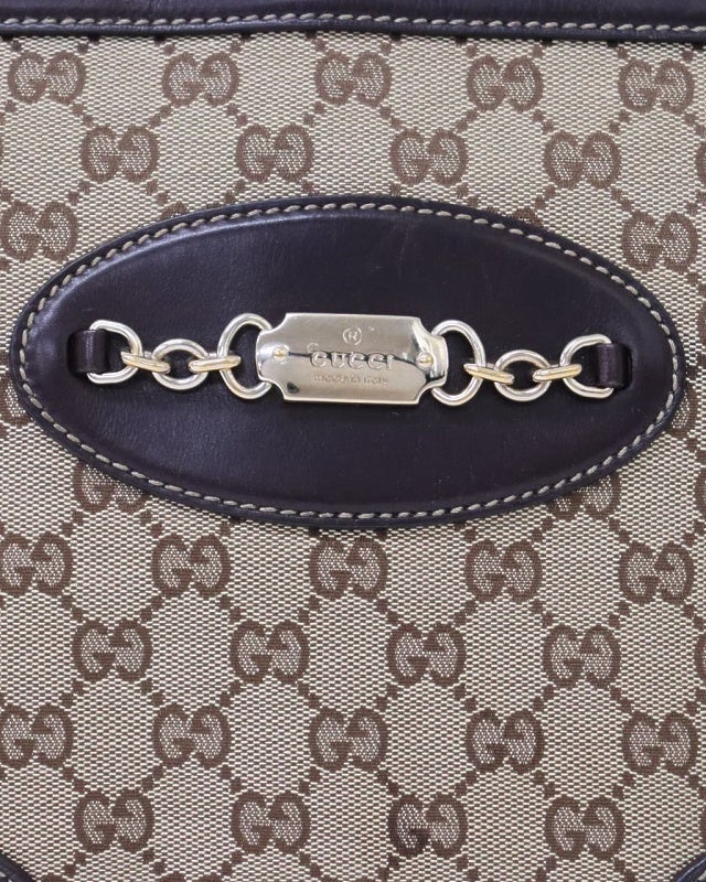 GUCCI グッチシマキャンバスレザートートバッグ | Hedy