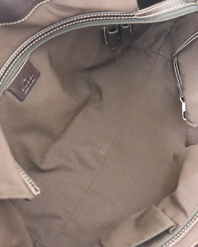 GUCCI グッチシマキャンバスレザートートバッグ | Hedy