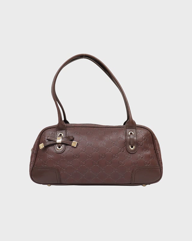 GUCCI グッチシマレザーハンドバッグ | Hedy