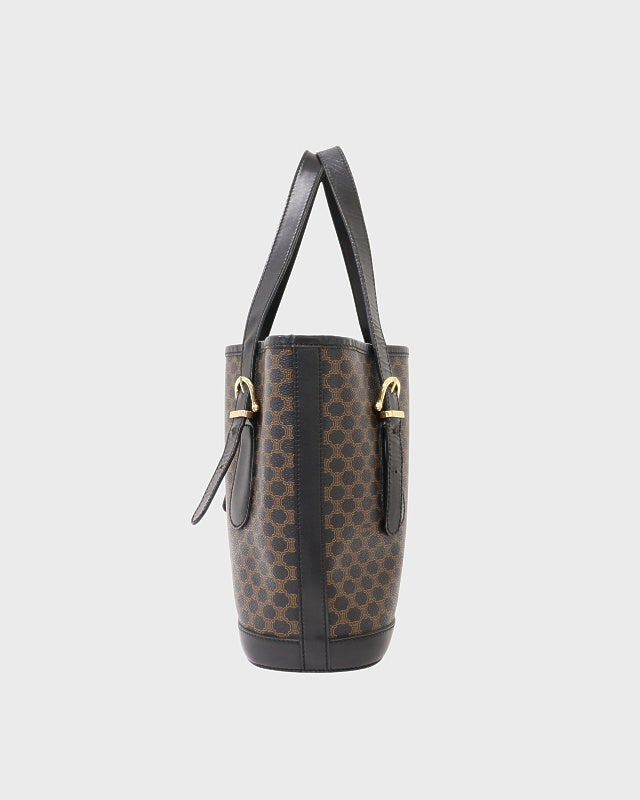CELINE マカダム柄ハンドバッグ | Hedy