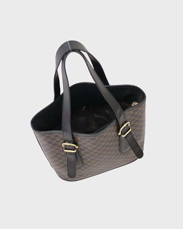 CELINE マカダム柄ハンドバッグ | Hedy