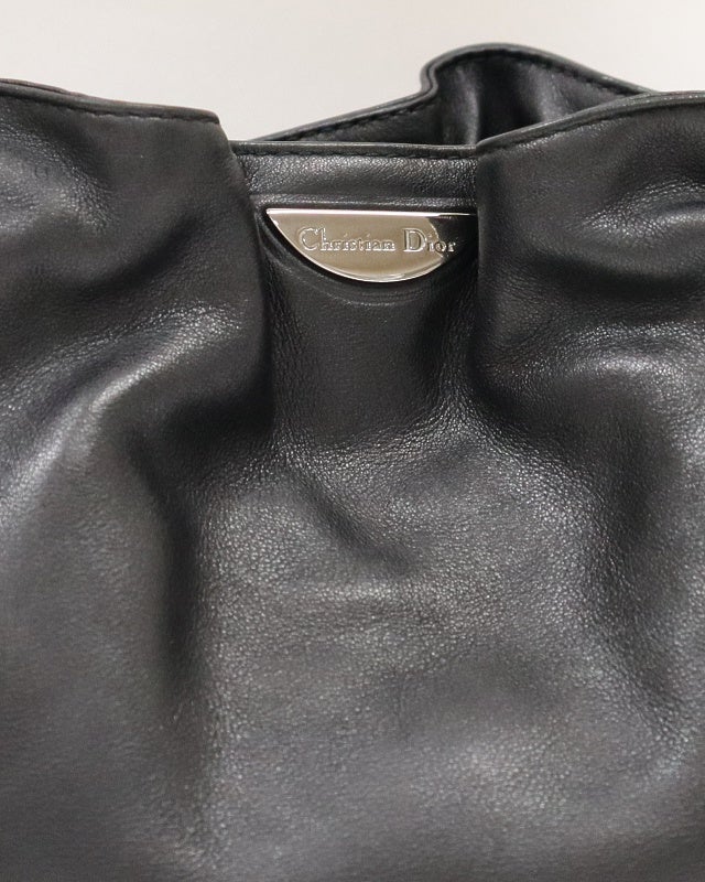 新品❤️ྀིDior ハンドバッグ パール付き クリスチャンディオール DIOR マリスパールレザーハンドバッグ | Hedy
