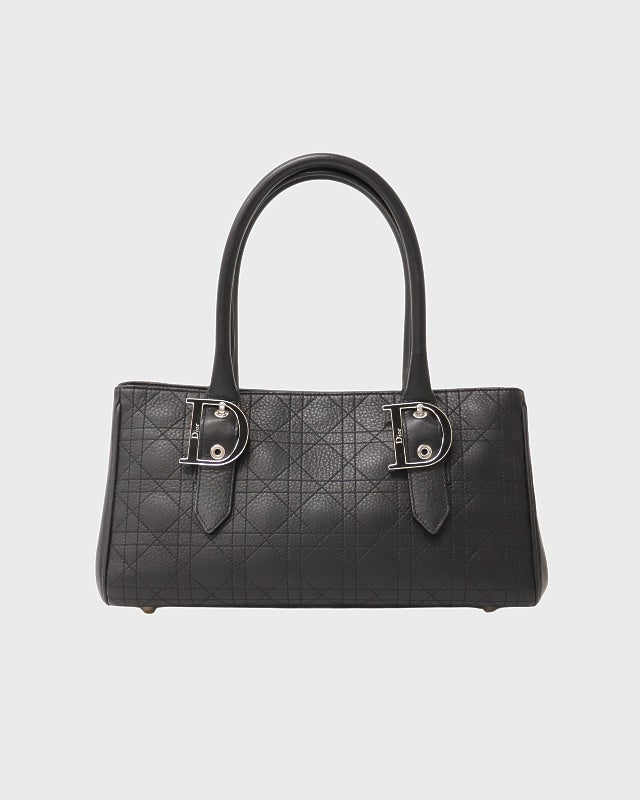 DIOR カナージュレザーハンドバッグ | Hedy
