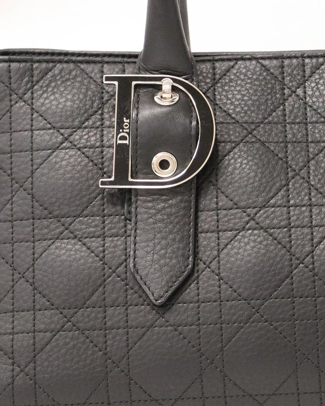DIOR カナージュレザーハンドバッグ | Hedy