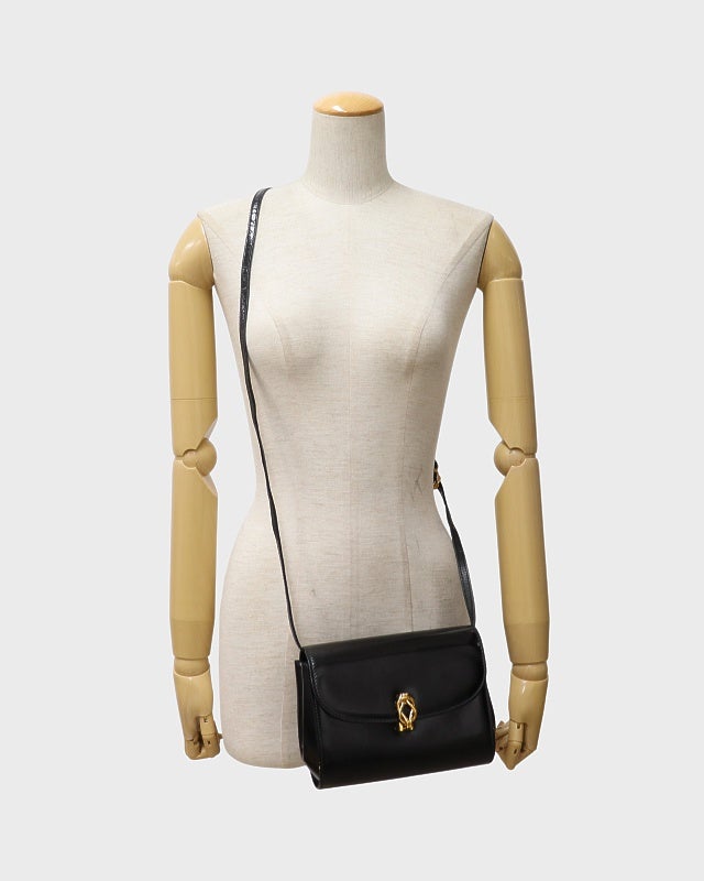 GUCCI レザーショルダーバッグ | Hedy