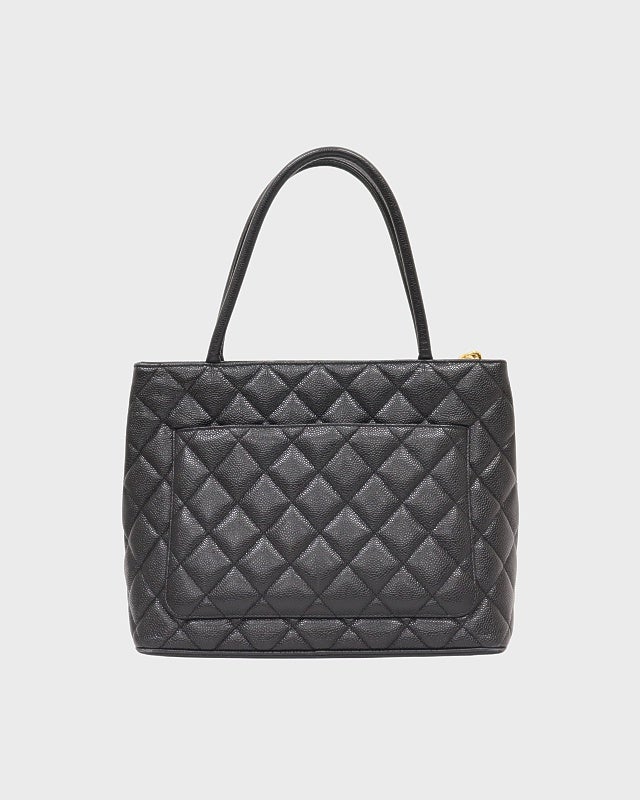 CHANEL キャビアスキン復刻トートバッグ | Hedy