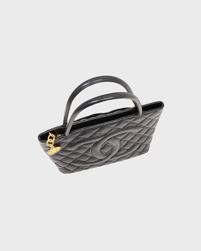 CHANEL キャビアスキン復刻トートバッグ | Hedy