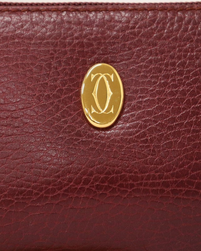 Cartier マストラインレザーチェーンポーチ | Hedy
