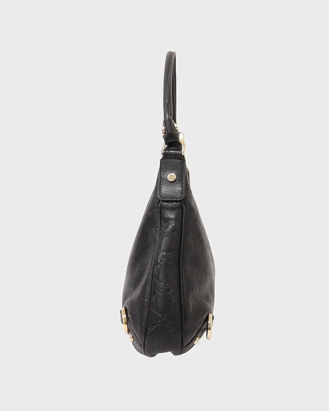 GUCCI アビーGGレザーワンショルダーバッグ | Hedy