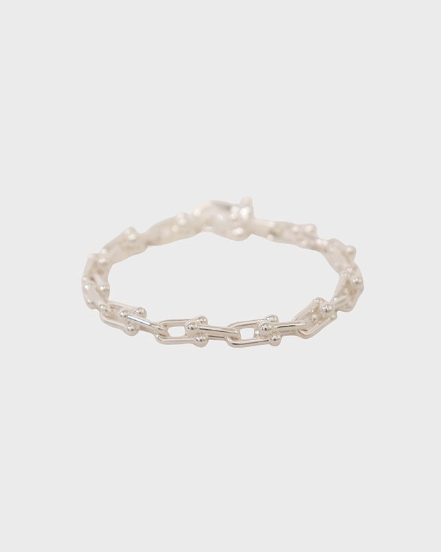 TIFFANY&CO. ハードウェアスモールリンクブレスレット | Hedy