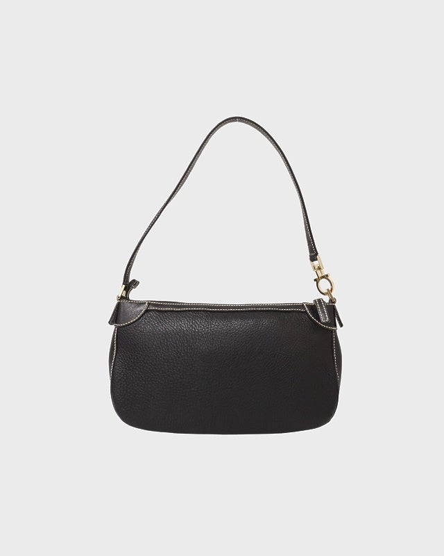 Ferragamo ガンチーニ金具レザーワンショルダーバッグ | Hedy