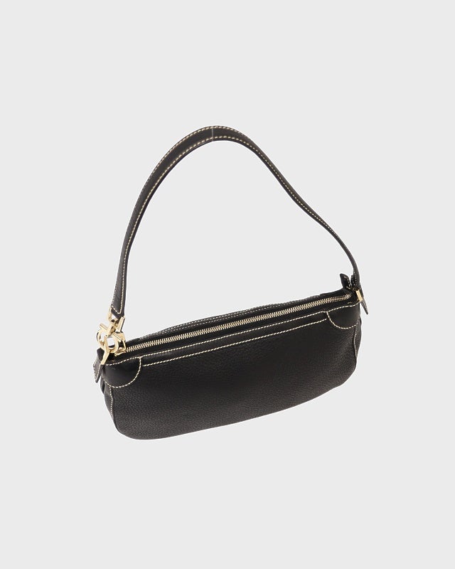 Ferragamo ガンチーニ金具レザーワンショルダーバッグ | Hedy