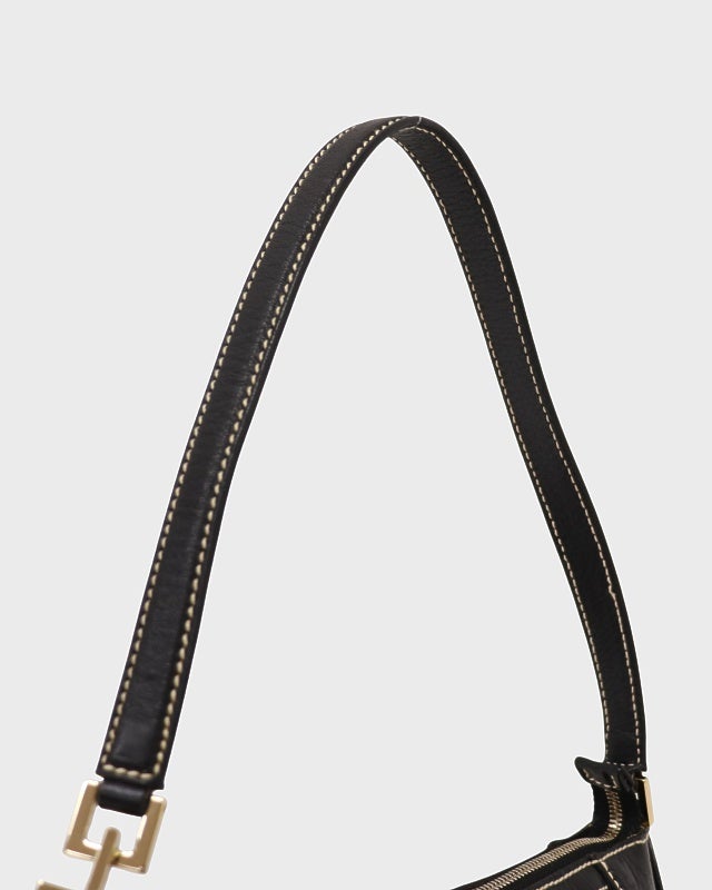 Ferragamo ガンチーニ金具レザーワンショルダーバッグ | Hedy