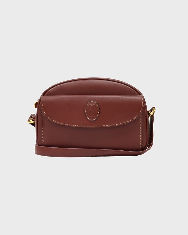 Cartier マストラインレザーショルダーバッグ | Hedy