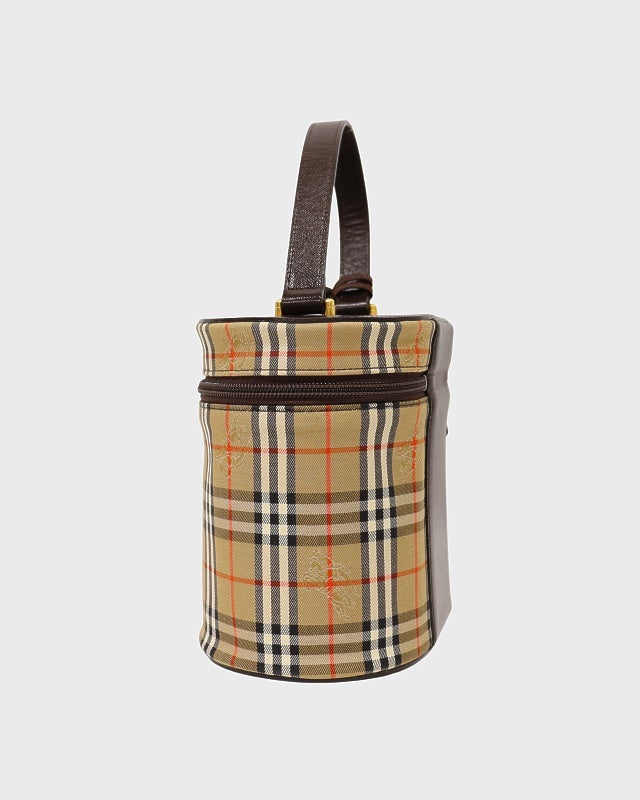 BURBERRY チェック柄バニティバッグ | Hedy