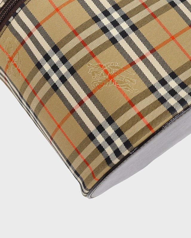 BURBERRY チェック柄バニティバッグ | Hedy