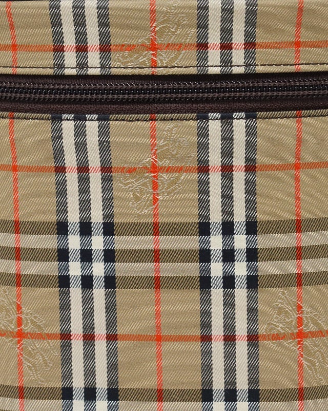 BURBERRY チェック柄バニティバッグ | Hedy