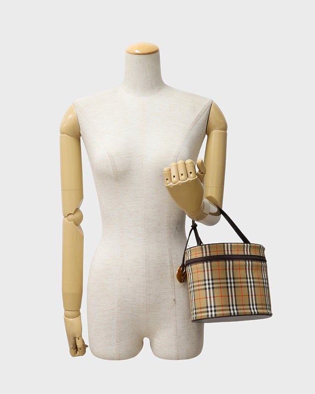 BURBERRY チェック柄バニティバッグ | Hedy