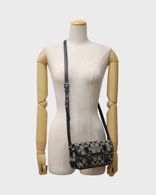 COACH シグネチャーショルダーバッグ | Hedy