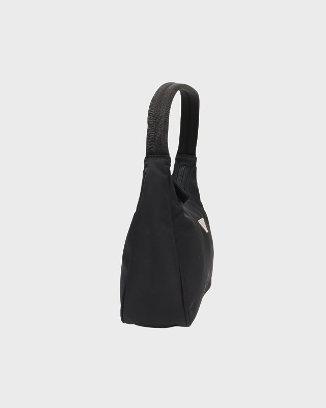 PRADA 三角ロゴ金具ナイロンハンドバッグ | Hedy