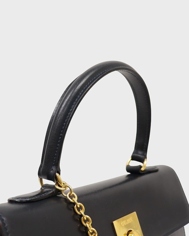 CELINE ガンチーニ金具ハンドバッグ | Hedy