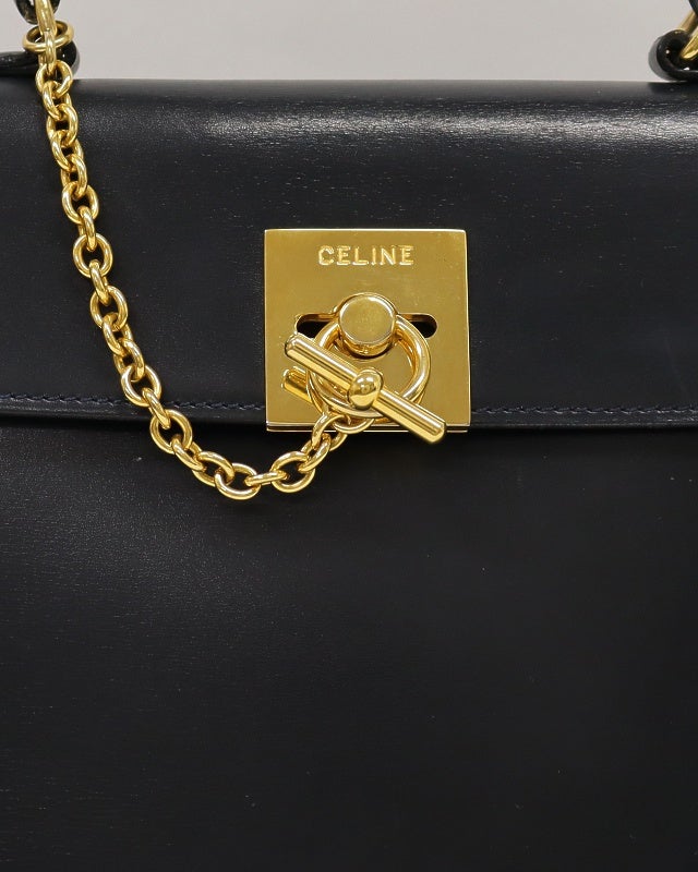 CELINE ガンチーニ金具ハンドバッグ | Hedy