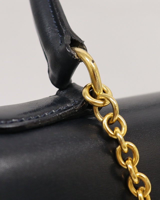 CELINE ガンチーニ金具ハンドバッグ | Hedy