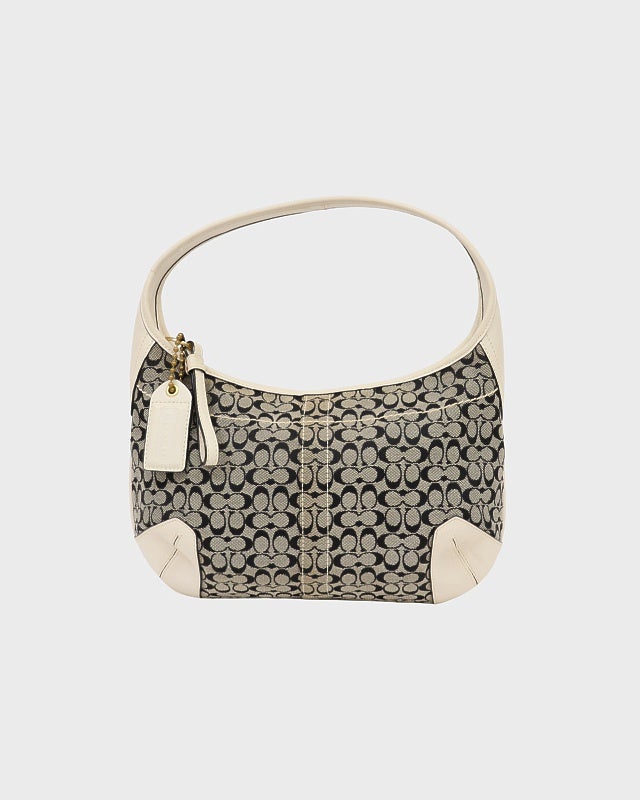 COACH ワンショルダーバッグ ハンドバッグ シグネチャー キャンバス レザー COACH シグネチャーワンショルダーバッグ | Hedy