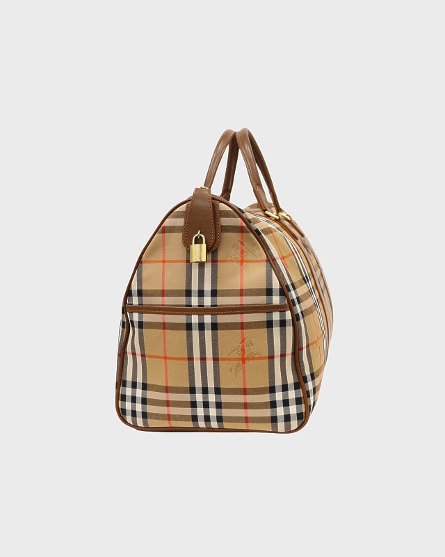 【※トミさん専用】Burberrys チェック柄 ボストンバッグ ポーチセット BURBERRY チェック柄ボストンバッグ | Hedy