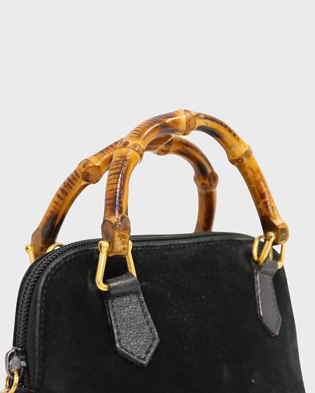 GUCCI バンブースエード2Wayバッグ | Hedy