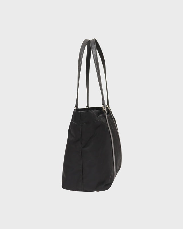 PRADA 三角ロゴ金具ナイロンレザートートバッグ | Hedy