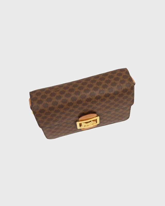 CELINE マカダム柄馬車金具ショルダーバッグ | Hedy