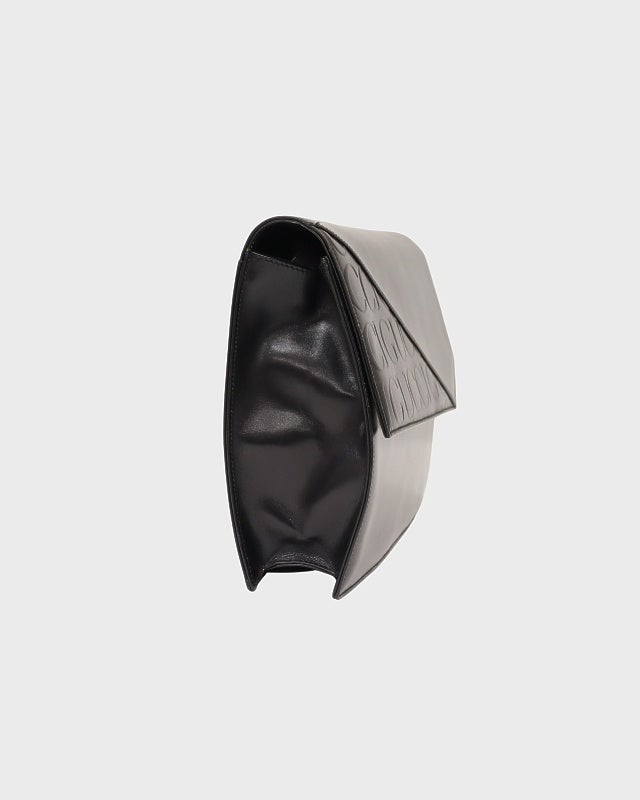 GUCCI ロゴ刻印レザーショルダーバッグ | Hedy