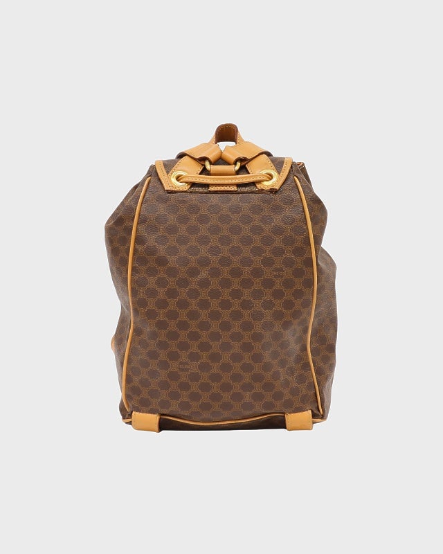 CELINE マカダム柄ガンチーニ金具リュックサック | Hedy