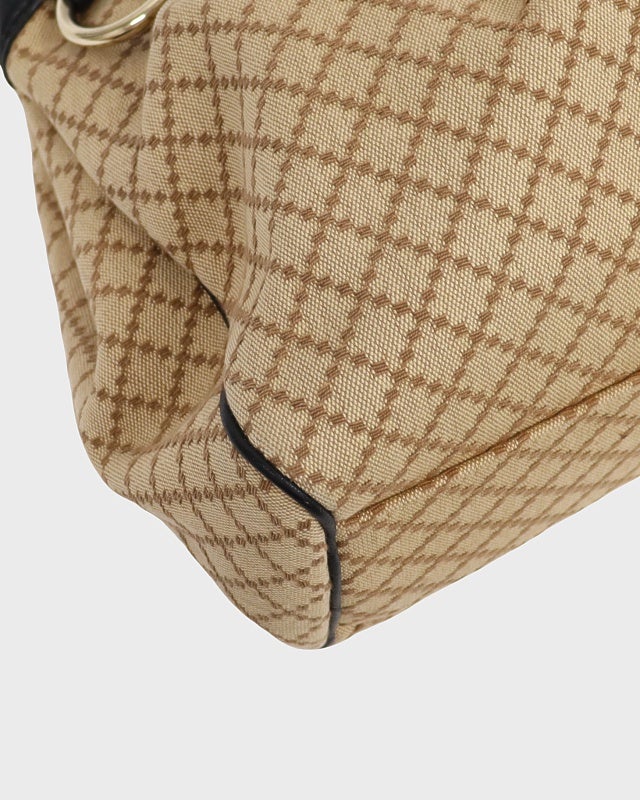 GUCCI ディアマンテスーキーハンドバッグ | Hedy