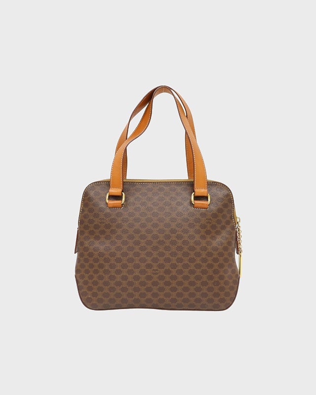CELINE マカダム柄バニティバッグ | Hedy