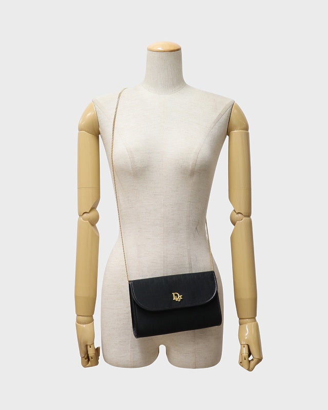 DIOR トロッター柄チェーンショルダーバッグ | Hedy