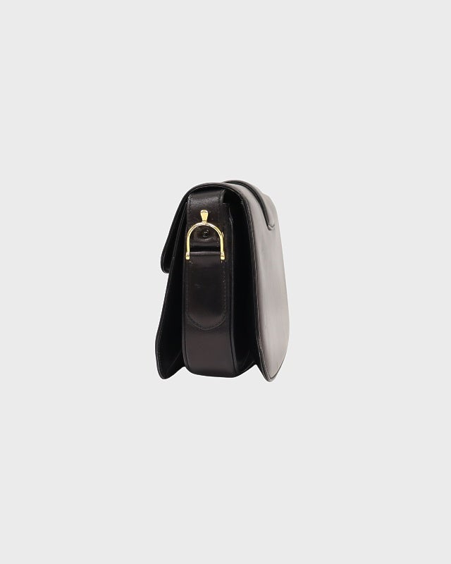 CELINE 馬車金具ターンロックレザーショルダーバッグ | Hedy