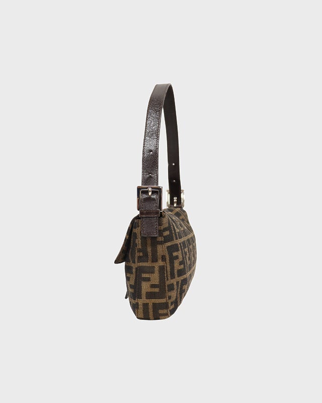 VINTAGE /フェンディ ズッカ柄　マンマバケット　セミショルダー FENDI ズッカ柄マンマバケット | Hedy