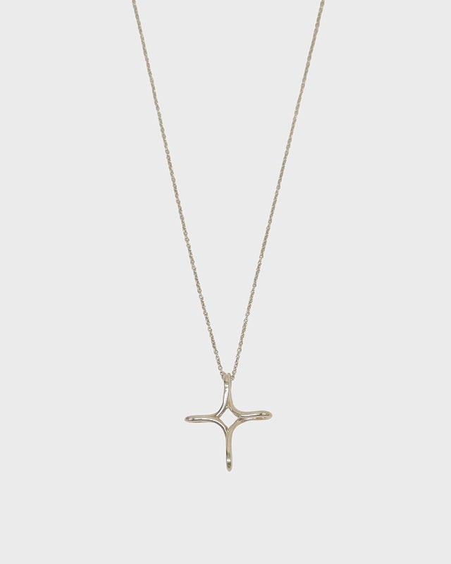TIFFANY&CO. オープンクロスネックレス | Hedy