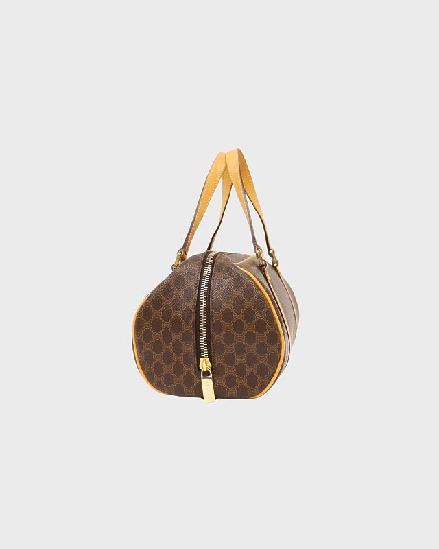 CELINE マカダム柄ハンドバッグ | Hedy